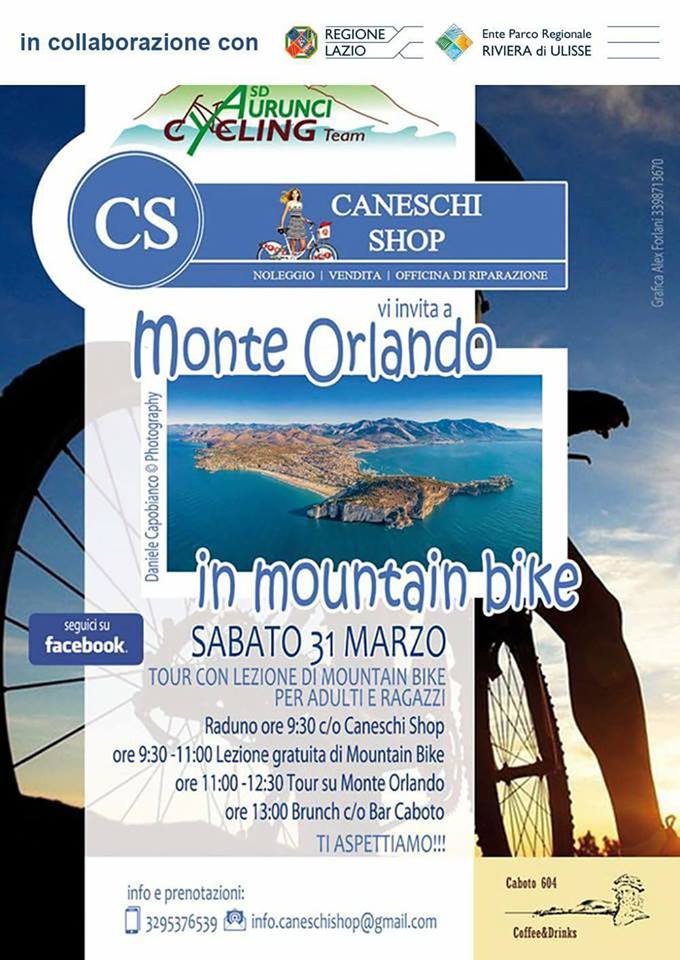 Gaeta – Monte Orlando – In mountain bike