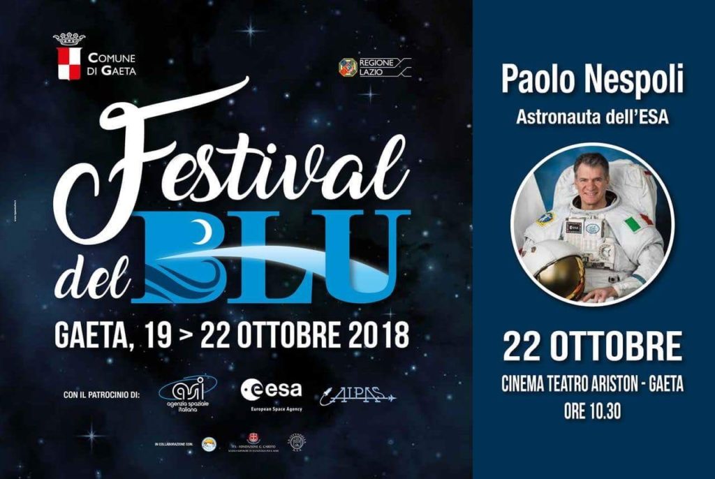 Gaeta Festival del Blu incontra Paolo Nespoli