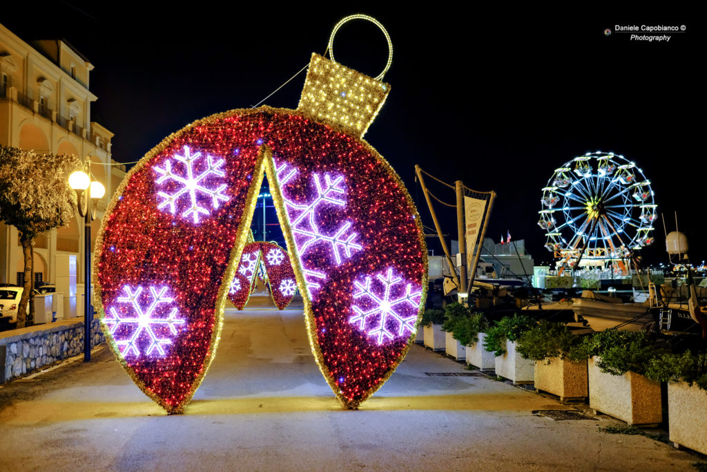 Luminarie di Gaeta, le palme illuminate, edizione 2019-2020 il programma