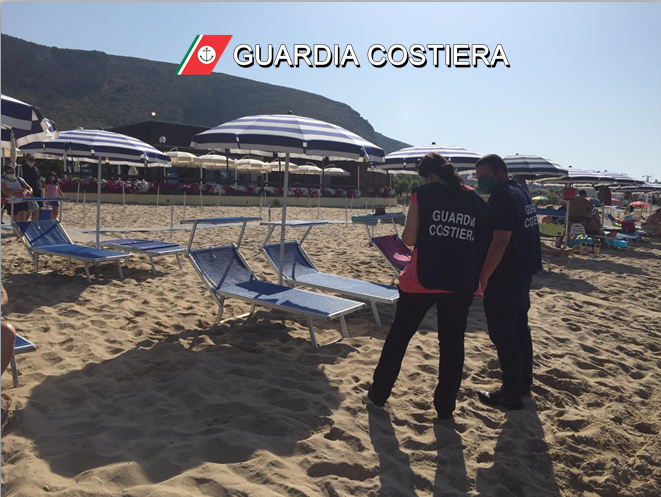 foto-1 Guardia Costiera contrasto al preposizionamento abusivo delle spiagge libere